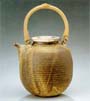 David Shaner, American, born 1934, teapot, 1964, stoneware, glazed, H: (without handle): 6-3/4" (17.2 cm.), Gift of Robert Turner, 1994.167.