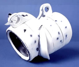 image of porcelain art entitled Buddies