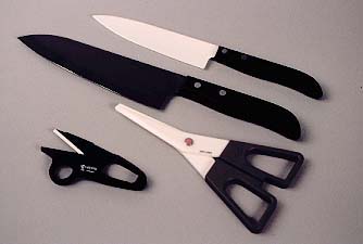 ceramic scissors and knives